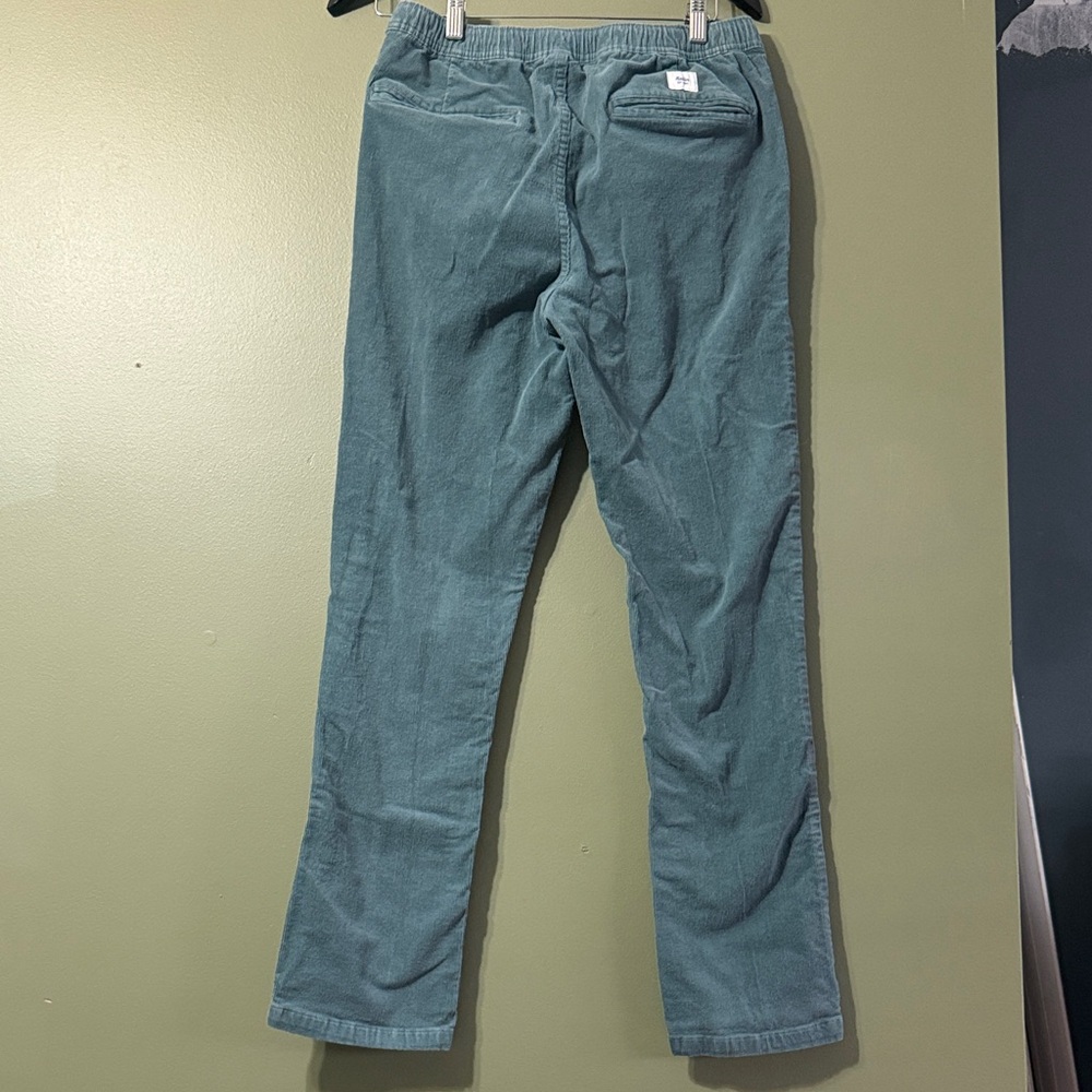 Katin Men's Teal Corduroy Pants - Picture 2 of 3